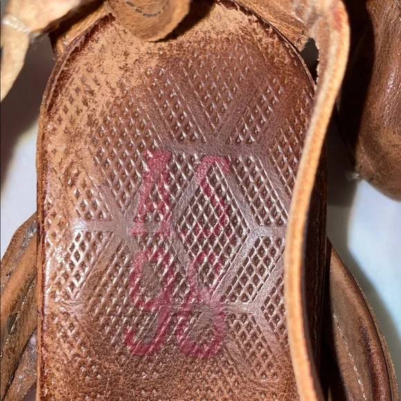 Brown Leather Women's Sandals
